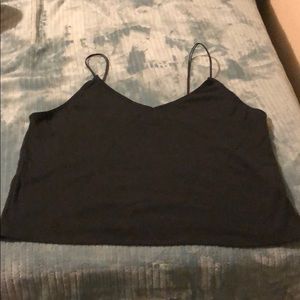 Black Spaghetti strap top